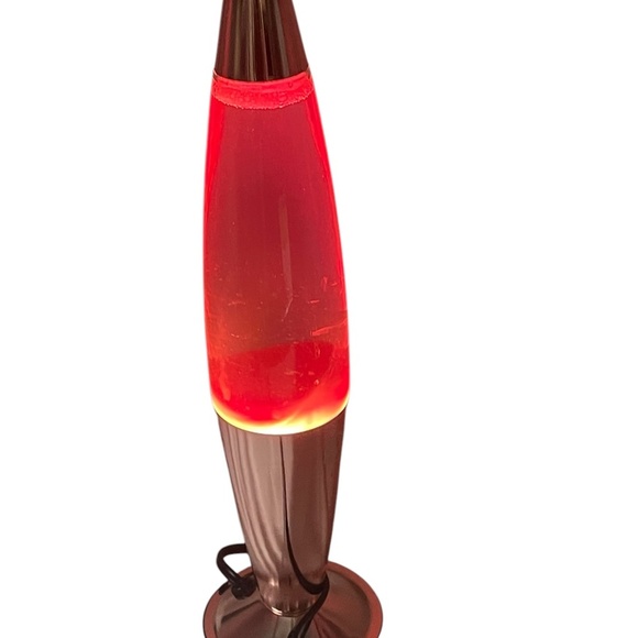 Rocket Ship Lava Lamp Light Pink Retro - Picture 4 of 15